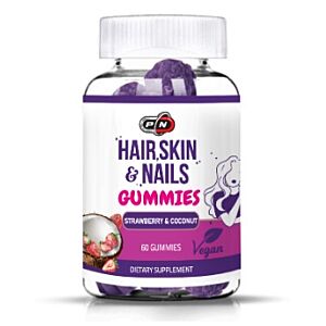 Hair Skin & Nails 60 Gummies - Pure Nutrition USA