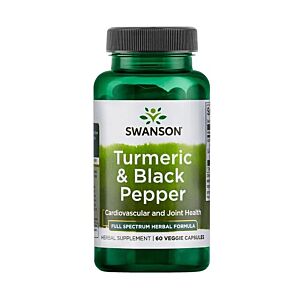 Turmeric & Black Pepper Full Spectrum 60 Capsule - Swanson
