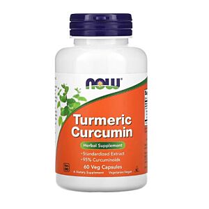 Turmeric Curcumin, 60 Capsules - NOW Foods