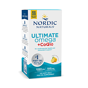 Ultimate Omega + CoQ10 1280mg 120 capsule - Nordic Naturals