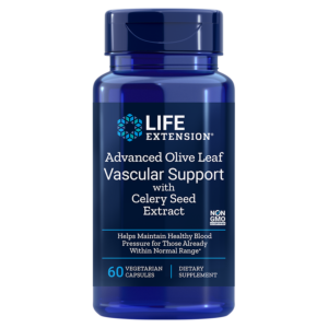 Advanced Olive Leaf Vascular Support with Celery Seed Extract 60 capsule - Life Extension
