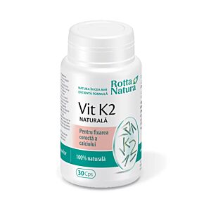 Vitamina K2 naturala 30cps Rotta Natura