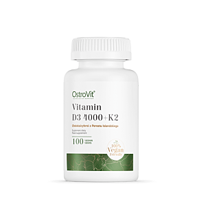 Vitamin D3 4000 IU + K2 VEGE 100 tablete - OstroVit