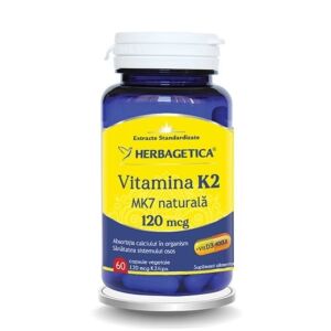 Vitamina K2 MK7 Naturala 60 capsule-Herbagetica