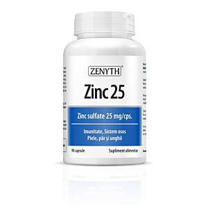 Zinc 25, 90 capsule Zenyth