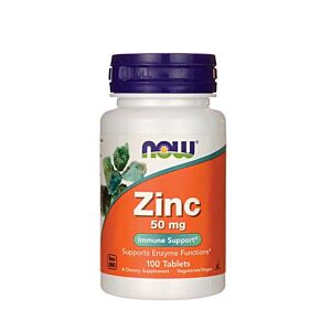 Zinc 50mg 100 Tablete - NOW Foods